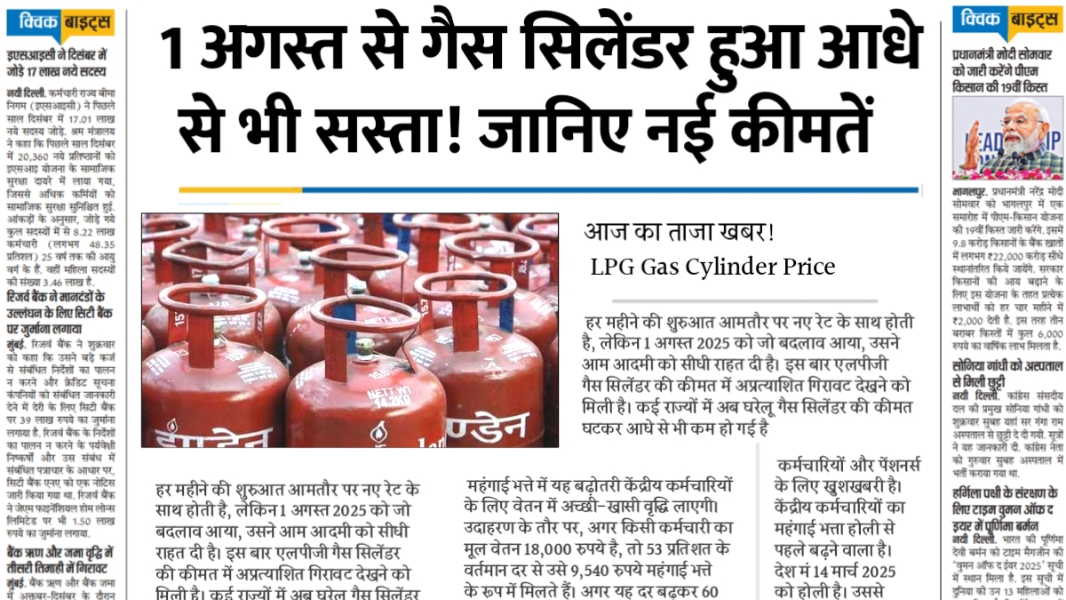 LPG Gas Cylinder Price