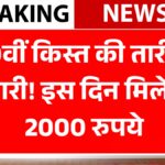 PM Kisan 20th Installment