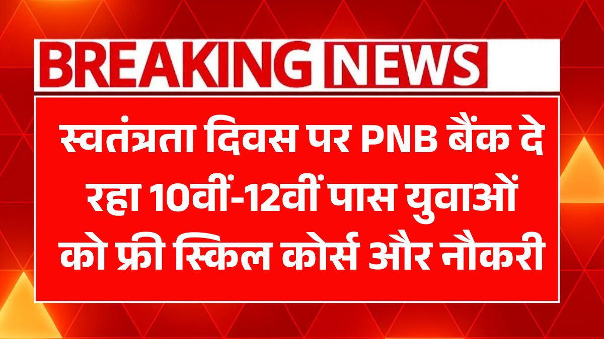 PNB Free Course Job